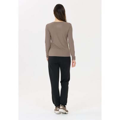 Moteriški marškinėliai ATHLECIA Tinashe W Rib L/S Tee  