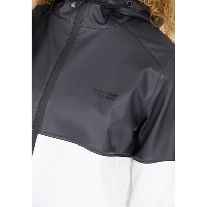 Moteriška lietaus striukė WEATHER REPORT Dew W PU Colorblock Jacket  2