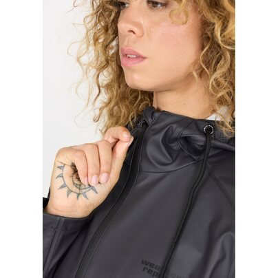 Moteriška lietaus striukė WEATHER REPORT Dew W PU Colorblock Jacket  3