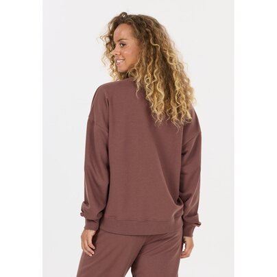 Moteriškas džemperis NOU Vacay W Crew Neck - Marron  3