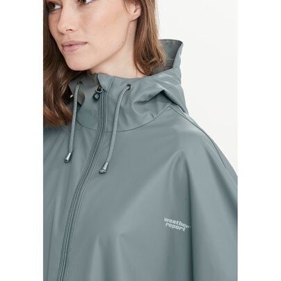 Moteriškas lietaus apsiaustas WEATHER REPORT Flame W PU Rain Poncho W-PRO 5000 