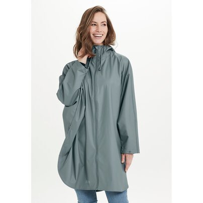 Moteriškas lietaus apsiaustas WEATHER REPORT Flame W PU Rain Poncho W-PRO 5000 