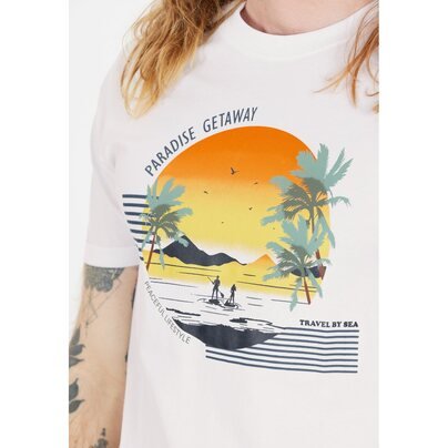 Vyriški marškinėliai CRUZ Flair M SS T-Shirt 
