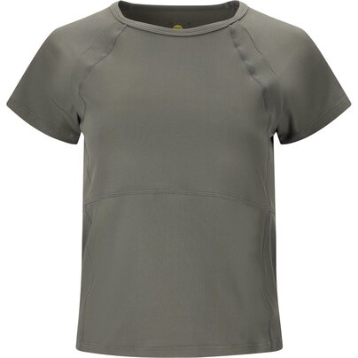 Moteriški marškinėliai ATHLECIA Rosier W S/S Tee - Gunmetal 