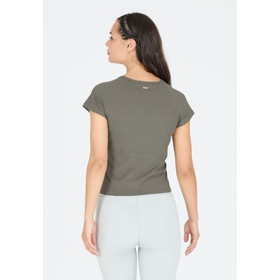 Moteriški marškinėliai ATHLECIA Rosier W S/S Tee - Gunmetal  3