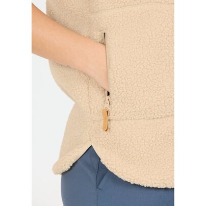 Moteriška flisinė liemenė WHISTLER Pioneer W Teddy Fleece Vest - Oatmeal  3
