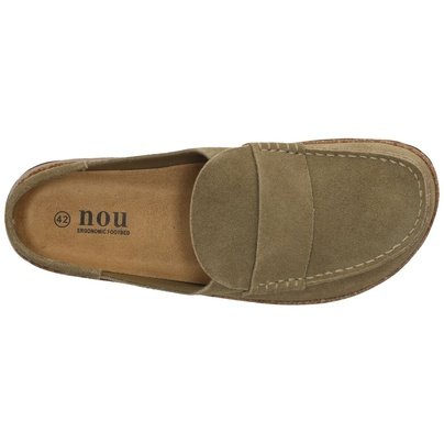 Vyriškos šlepetės - NOU Emilio M Leather Cork MOC V2 