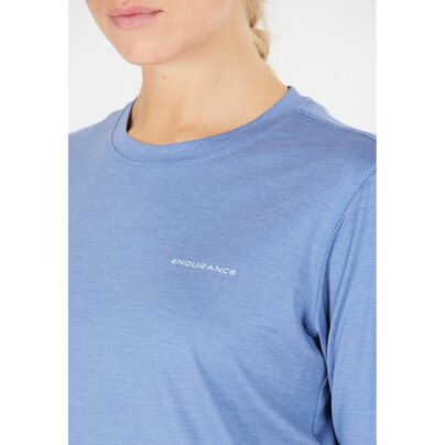Moteriški marškinėliai ENDURANCE Maje W Melange L/S Tee 