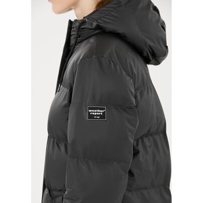 Moteriška žieminė striukė  WEATHER REPORT Audrey W Long PU Puffer Jacket W-Pro 5000  4