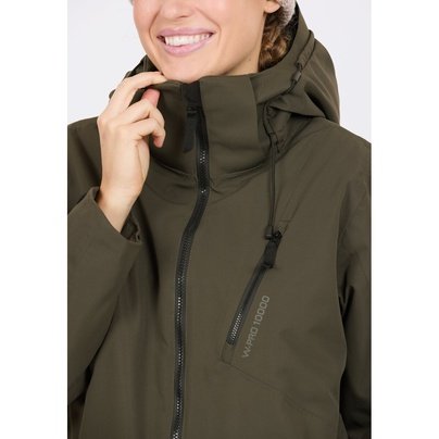Moteriška ilga demisezoninė striukė WHISTLER Bellway W Parka W-PRO 10000 