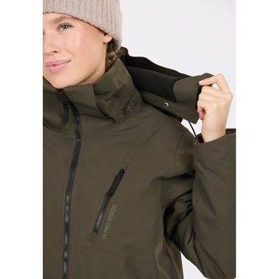Moteriška ilga demisezoninė striukė WHISTLER Bellway W Parka W-PRO 10000 