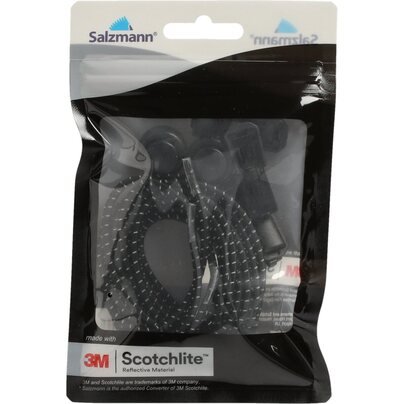 Raištelių su fiksatoriais komplektas ENDURANCE: 3M reflective shoe lace