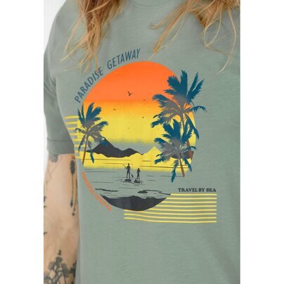 Vyriški marškinėliai CRUZ Flair M SS T-Shirt  