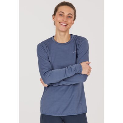 Moteriški marškinėliai  ENDURANCE Leah W Waffle Melange Loose Fit Tee 