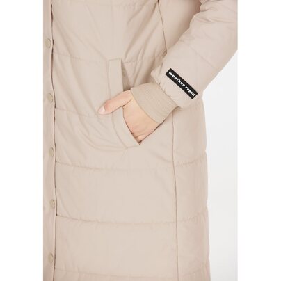 WEATHER REPORT Cassidy Light W Long Puffer Jacket - Chateau Gray (38) 4