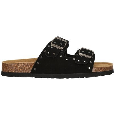 Moteriškos šlepetės - NOU Cabra W Leather Cork Sandal  1