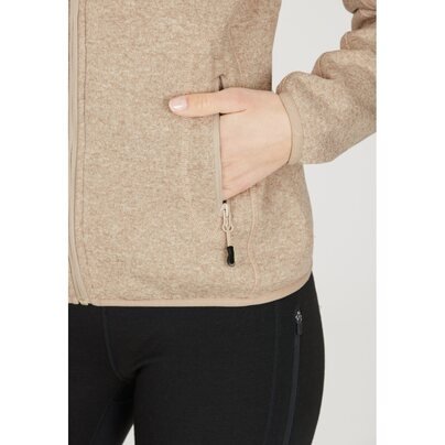 Moteriškas flisinis džemperis WHISTLER Samani W Melange Fleece Jacket 