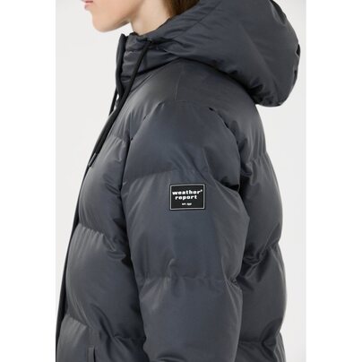 Moteriška žieminė striukė WEATHER REPORT Audrey W Long PU Puffer Jacket W-Pro 5000  4