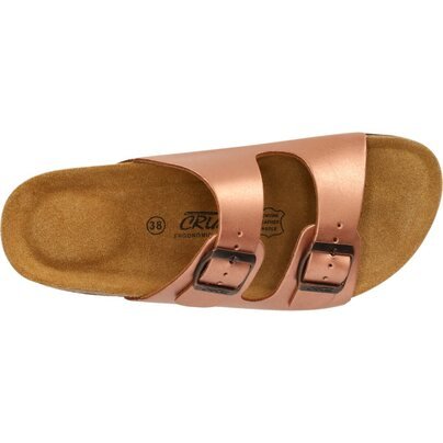 Moteriškos šlepetės CRUZ Winsy W Cork Sandal - Copper 1