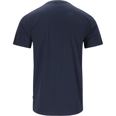 Vyriški marškinėliai NOU Highmore V2 M Regular SS Tee - Dark Sapphire 1