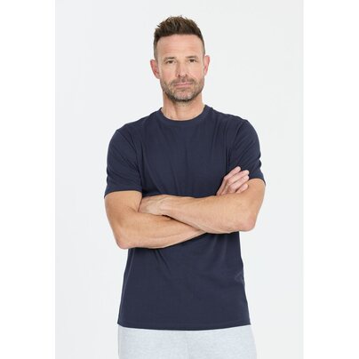 Vyriški marškinėliai NOU Highmore V2 M Regular SS Tee - Dark Sapphire 4