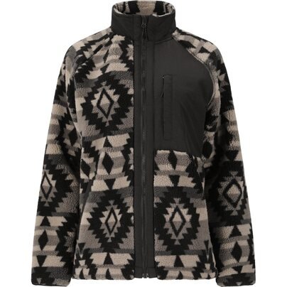 Moteriškas flisinis džemperis WHISTLER Ellison W Printed Teddy Fleece Jacket 