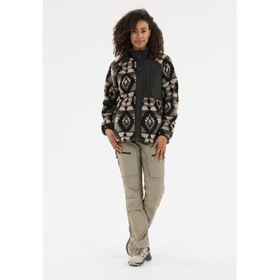 Moteriškas flisinis džemperis WHISTLER Ellison W Printed Teddy Fleece Jacket  5
