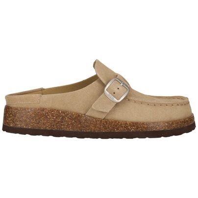 Moteriškos šlepetės - NOU Emilian W Leather Cork MOC V2  1