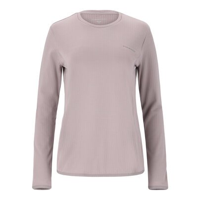 Moteriški marškinėliai ilgomis rankovėmis ENDURANCE: Leah W Waffle Melange Loose Fit Tee 