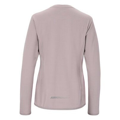 Moteriški marškinėliai ilgomis rankovėmis ENDURANCE: Leah W Waffle Melange Loose Fit Tee 
