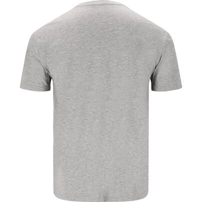 Vyriški marškinėliai CRUZ Maliko M Printed S/S T-Shirt - Light Grey Melange 