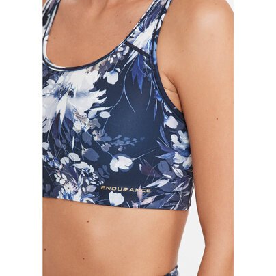 Moteriška sportinė liemenėlė ENDURANCE Summer W Print Sports Bra