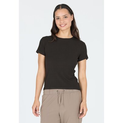 Moteriški marškinėliai ATHLECIA Tinashe W Rib S/S Tee 