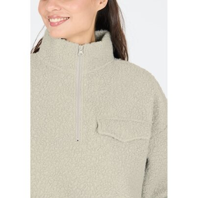 Moteriškas džemperis ATHLECIA Florrie W Sherpa Half zip  2