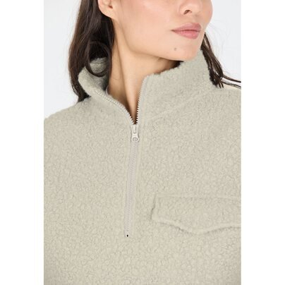 Moteriškas džemperis ATHLECIA Florrie W Sherpa Half zip  4