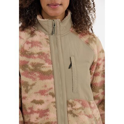 WHISTLER Ellison W Printed Teddy Fleece Jacket - Burlwood (36) 3