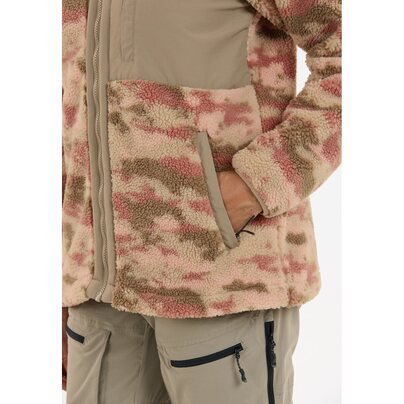 WHISTLER Ellison W Printed Teddy Fleece Jacket - Burlwood (36) 5