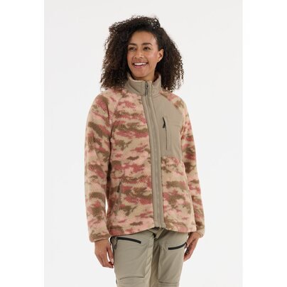 WHISTLER Ellison W Printed Teddy Fleece Jacket - Burlwood (36) 7