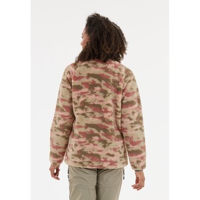 WHISTLER Ellison W Printed Teddy Fleece Jacket - Burlwood (36) 8