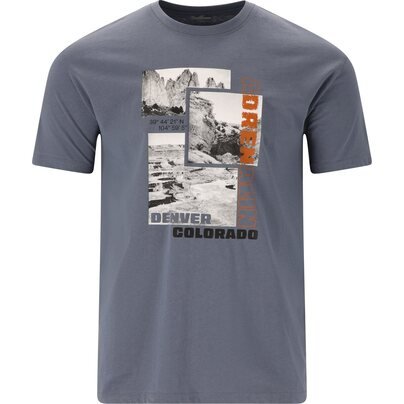 Vyriški marškinėliai CRUZ Maliko M Printed S/S T-Shirt 