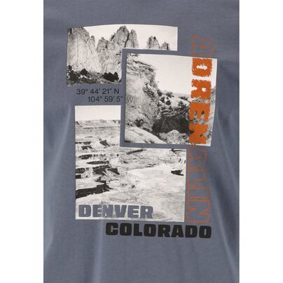 Vyriški marškinėliai CRUZ Maliko M Printed S/S T-Shirt 