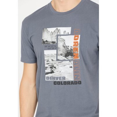 Vyriški marškinėliai CRUZ Maliko M Printed S/S T-Shirt 