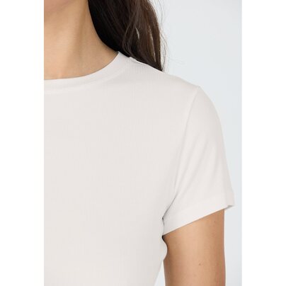 Moteriški marškinėliai ATHLECIA Tinashe W Rib S/S Tee