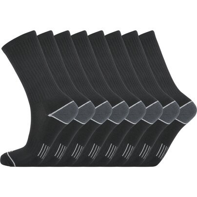 Kojinės ENDURANCE Hoope Crew Socks 8-Pack 1