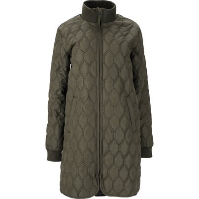 Moteriška striukė WHISTLER Nellye W Long Quilted Jacket - Black Ink 