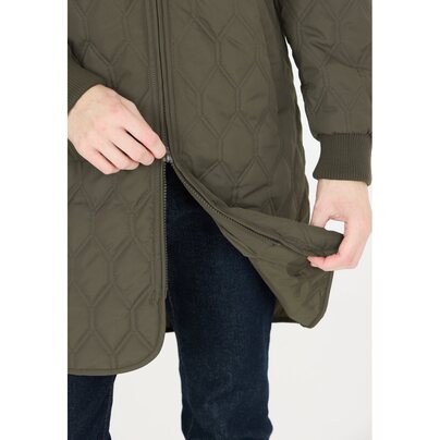 Moteriška striukė WHISTLER Nellye W Long Quilted Jacket - Black Ink  2