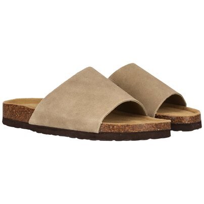 Moteriškos šlepetės - NOU Amarante W Leather Cork Sandal V2  2