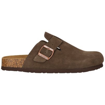 Vyriškos šlepetės - NOU Corwin M Leather Cork Clog  1