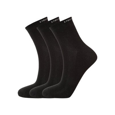 Kojinės ENDURANCE: Alcudia Viscose Quarter Run Socks 3-Pack 
