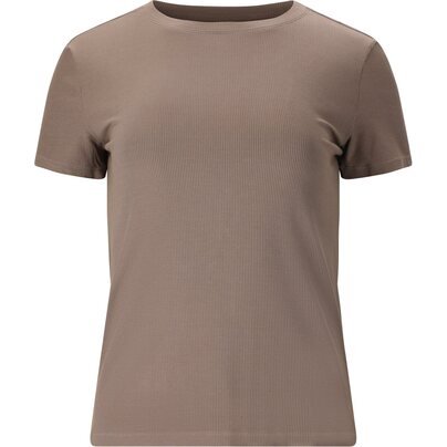 Moteriški marškinėliai ATHLECIA Tinashe W Rib S/S Tee 